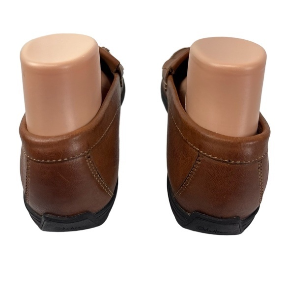 Cole Haan Mens Size 8.5M Brown Loafer Leather Tassel Slipon Dress Shoes Classic - Picture 4 of 8